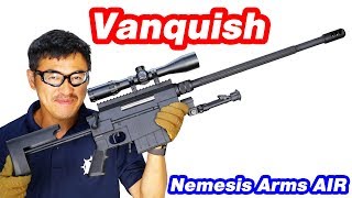 【分解式 狙撃銃】 Nemesis Arms Vanquish ボルトアクション スナイパーライフル マック堺 エアガンレビュー [upl. by Eninotna279]