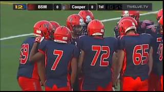 BenildeSt Margarets vs Cooper High School Football [upl. by Nalro719]