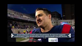 Reportage du match Alouettes Vs TigerCats [upl. by Niwred]