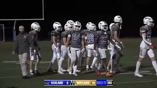 Boys Varsity Football Wayland vs Ashland High School Sep 20th 2024 [upl. by Adolfo]