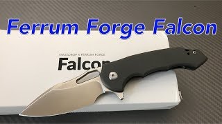 Ferrum Forge Falcon MassDrop Knife made by WE Knives [upl. by Evante]