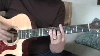 Moondance Guitar Tutorial Part2 [upl. by Latimore]