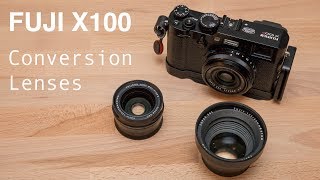 REVIEW Fuji X100 Mark II Wide and Tele Conversion Lenses 28mm amp 50mm [upl. by Diva]