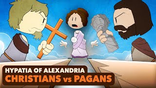 Hypatia of Alexandria Christians vs Pagans  Roman History  Part 2  Extra History [upl. by Annej]