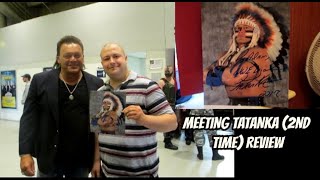 Meeting WWE Tatanka 2nd time review [upl. by Spragens]