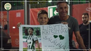 Fradi Média  Közönségtalálkozó klublegendáinkkal a Groupama Arénában  20231027 [upl. by Dorette]