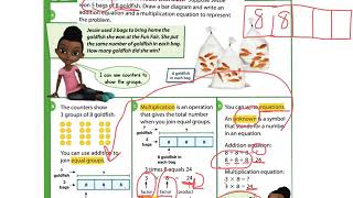 EnVision Math Gr 2 Topic 15 Count on Count back amp related facts [upl. by Hoopes]