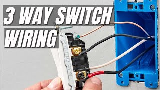 3 Way Light Switch Wiring Smart Switch or Regular [upl. by Gahl383]