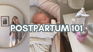 What to Expect When You’re POSTPARTUM  Postpartum 101 for First Time Moms [upl. by Artaed]