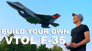 Making an INSANE Hovering RC F35 VTOL Jet [upl. by Gilberto]