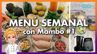 ✅ 5 RECETAS con MAMBO para la SEMANA 😱 APROVECHA al MÁXIMO tu ROBOT de COCINA CECOTEC 🚀 MEAL PREP 🍽 [upl. by Atazroglam]