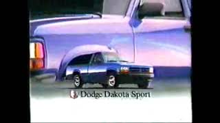 Dodge Ram Dakota Truck Commercial 1995 [upl. by Free]