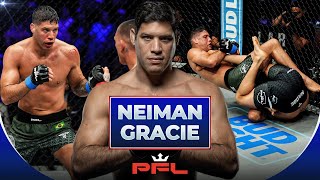 The Gracie Name Lives On 🥋🇧🇷  Neiman Gracie Submissions  PFL MMA [upl. by Sitrik745]