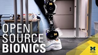 Opensource bionic leg aims to rapidly advance prosthetics [upl. by Kegan]