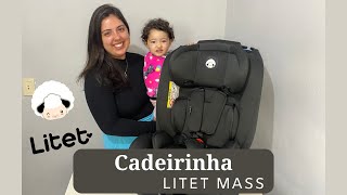 CADEIRINHA PARA CARRO LITET MASS  APÓS ALGUNS MESES DE USO [upl. by Bacon896]