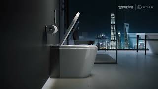 Experience an allinone intelligent toilet with customizable options with Duravit Sensowash [upl. by Kantor]