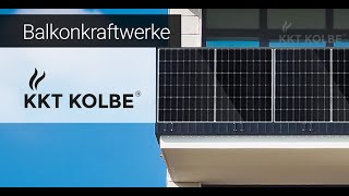 Balkonkraftwerke einfach erklärt  KKT KOLBE [upl. by Yeliab]