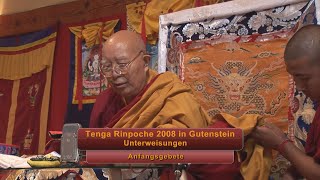 Tenga Rinpoche 2008 Gutenstein Anfangsgebete [upl. by Henricks]