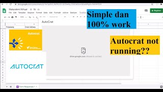 Autocrat Cant Run  Cara Mengatasi Autocrat  drive google refused to connect [upl. by Brew861]