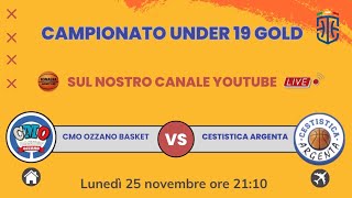 CMO Ozzano vs Cestistica Argenta Under 19 Gold [upl. by Bozuwa]