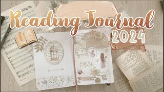 ▼ 2024 Reading Journal Setup ✨ [upl. by Vial]