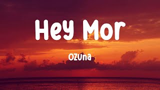 Ozuna  Hey Mor  LETRA  LYRICS [upl. by Ayisan160]