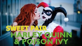 COSPLAY pair  Harley Quinn  Poison Ivy Batman [upl. by Enram]