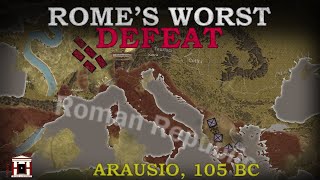 Arausio 105 BC Romes Worst Military Defeat Documentary [upl. by Singer]