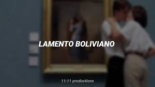 Junior H • Lamento Boliviano LETRA [upl. by Nuawaj]