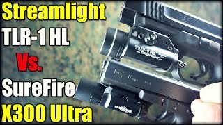 Streamlight TLR1 HL Vs SureFire X300 Ultra Part 2 [upl. by Cuthbert]