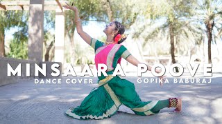 Minsara Poove  Padayappa  Semi classical  Dance cover  Gopika Baburaj [upl. by Steven187]