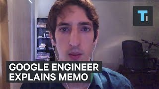 Fired Google engineer says his memo actually empowered women [upl. by Arualana]