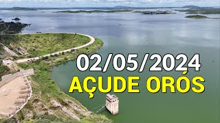 Açude Orós dados atualizados hoje 02052024  ORÓS CEARÁ [upl. by Refannej]