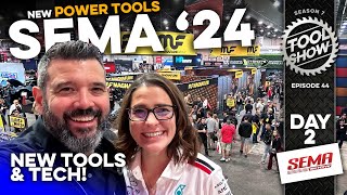 NEW Power Tools from Milwaukee GearWrench Harbor Freight and more at SEMA 2024 DAY 2 [upl. by Enairda]