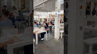 Walk through Testaccio market in Rome italianfood farmersmarket italy rometour food shorts [upl. by Sheeran]