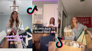 Back To School Haul  TikTok Compilation [upl. by Charlotta]