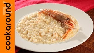 Risotto scampi e champagne  Primo piatto sfizioso [upl. by Herc]