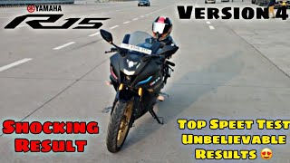 R15 v4 top speed 🥶🥵😷155cc top speed 155😱😱 5 second me 100😱😱 💯 [upl. by Ainotal]