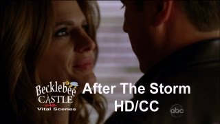 Castle 5x01 Morning After Scene Part 2 Becketts Apt  After The Storm HDCCL↔L [upl. by Vallo]