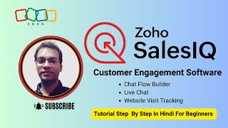 Zoho sales IQ  Turn Website Visitors into Customers  Zoho Sales IQ tutorials for beginners Hindi [upl. by Atihana810]