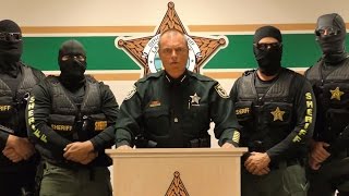 We are coming for you Run  FL Sheriff delivers message to drug dealers [upl. by Mccall964]