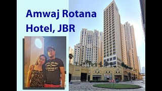 Amwaj Rotana JBR Dubai UAE Hotel Review  Emc amp Jho Channel [upl. by Iah235]