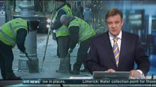 RTÉ Six One Dublins Icy Footpaths [upl. by Atined149]