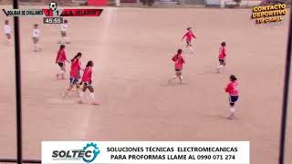 GOLES DE CLUB VELASCO VS BOLIVAR DE CHILLANES LIGA GONZALEZ SUAREZ [upl. by Hough545]