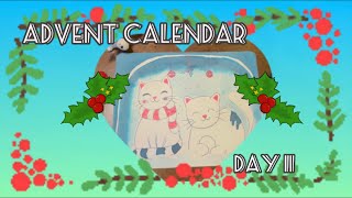 INKVENT  CALENDAR  LEGAMI ADVENT CALENDAR 💕DAY 11 inkvent legami [upl. by Ydoow]