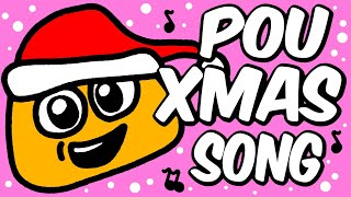 Pou Christmas Song Pou Song Fanmade Official Animated Music Video [upl. by Acherman]