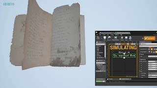 Flip trough pages in a book in UE4 [upl. by Risa]