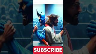 Jesus arm wrestling match Will monster [upl. by Aimal336]