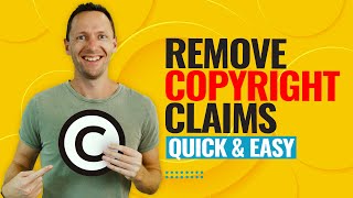 How to Remove Copyright Claims on YouTube Videos [upl. by Eelrebma]