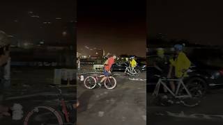 LONGEST FIXIE SKID EVER cycling bike fixie fixedgear [upl. by Aivyls]